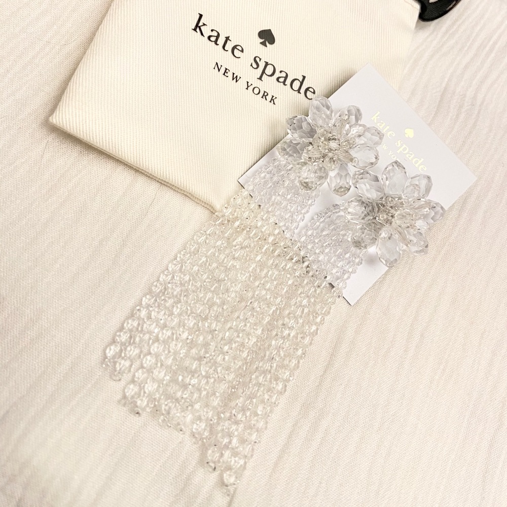 Kate Spade - Full Flourish Chandelier Earrings NWT